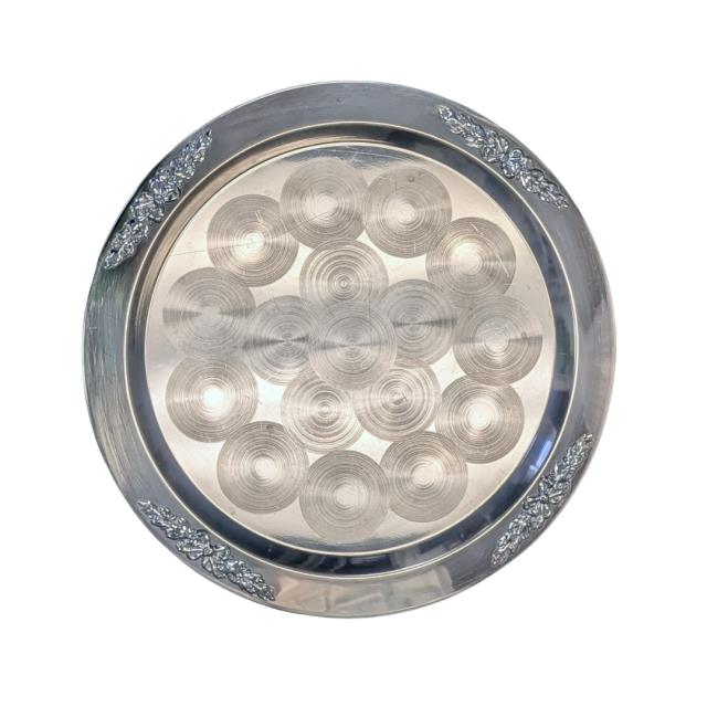 Rental store for Tray, Sandwich Round SS 15  Silver in Saskatoon SK