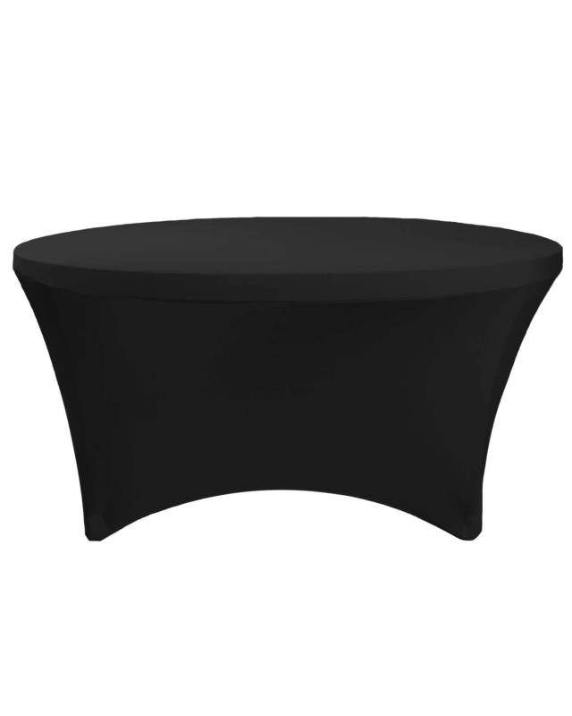 Rental store for Tablehug, 5  Round Black in Saskatoon SK