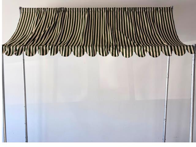 Rental store for Awning, Striped Green White 8  x 40 in Saskatoon SK