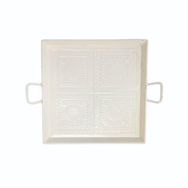 Rental store for Tray, Square White 13  w  Handles in Saskatoon SK