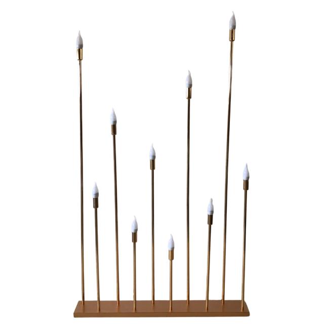 Rental store for Stand, Gold 10 Candle LED in Saskatoon SK