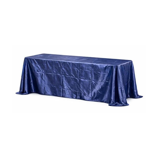 Rental store for Cloth, 90  X 156  Dark Royal Satin in Saskatoon SK