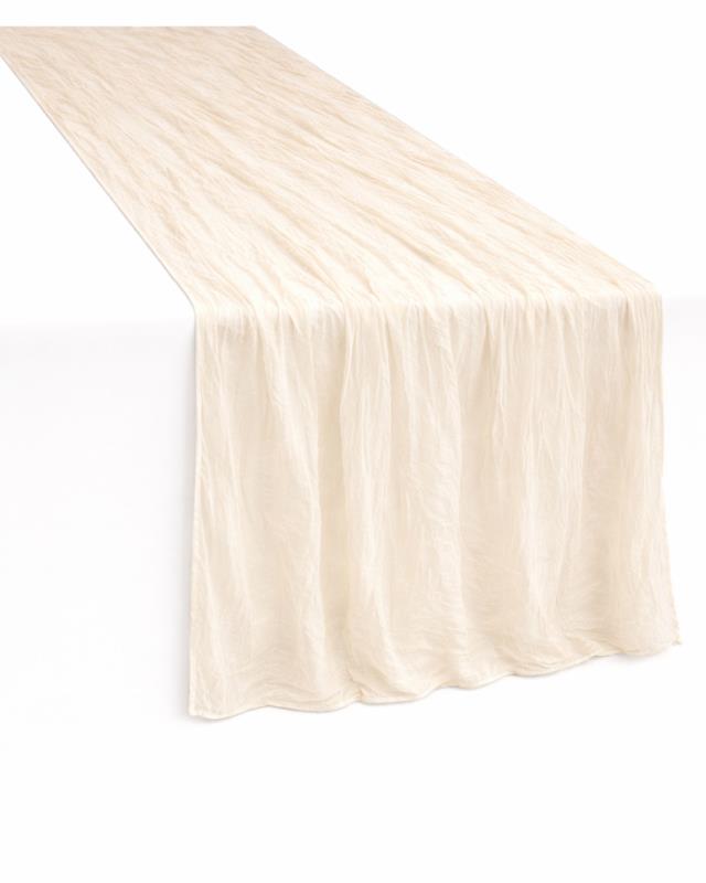 Rental store for Runner, Ivory Cheesecloth 32  x 120 in Saskatoon SK