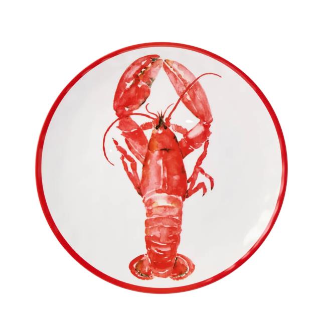 Rental store for Plate, Dinner 11  Lobster Red White in Saskatoon SK