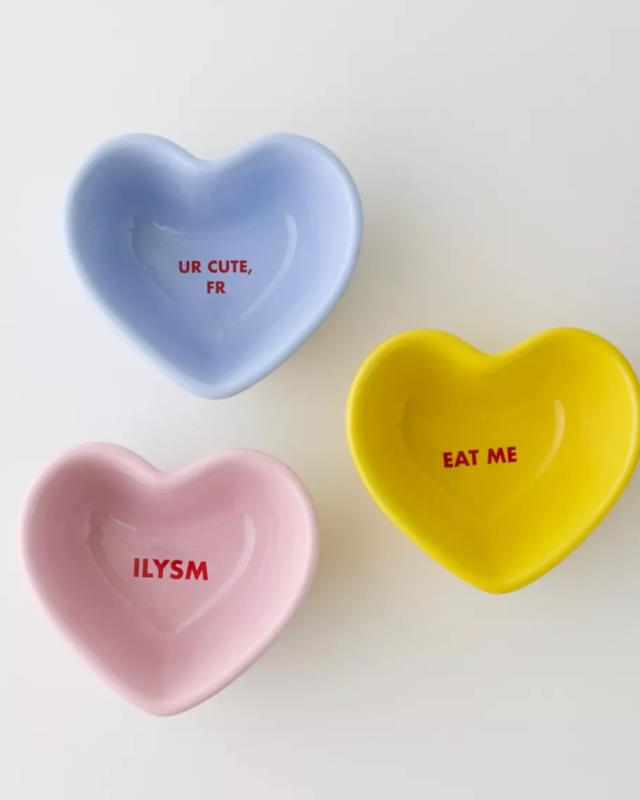 Rental store for Bowl, Heart Pink 17oz in Saskatoon SK