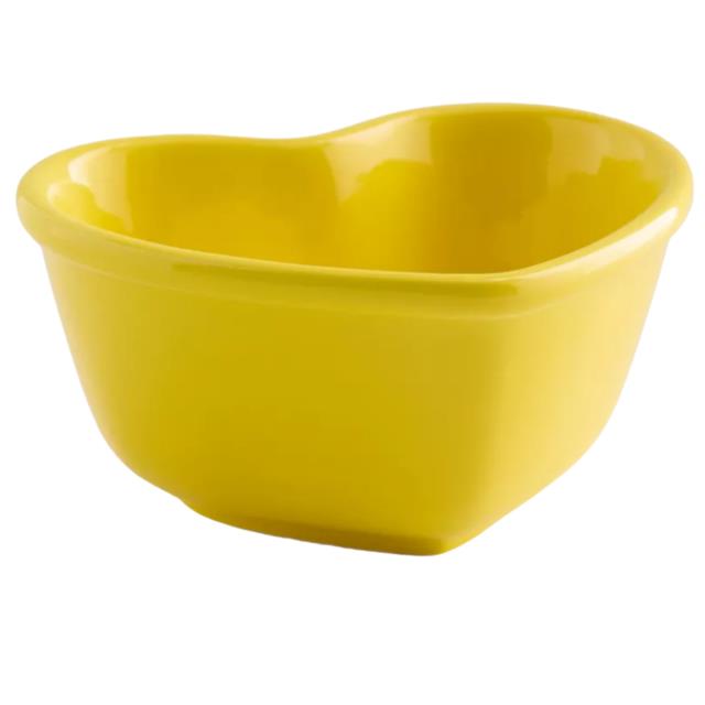 Rental store for Bowl, Heart Yellow 17oz in Saskatoon SK