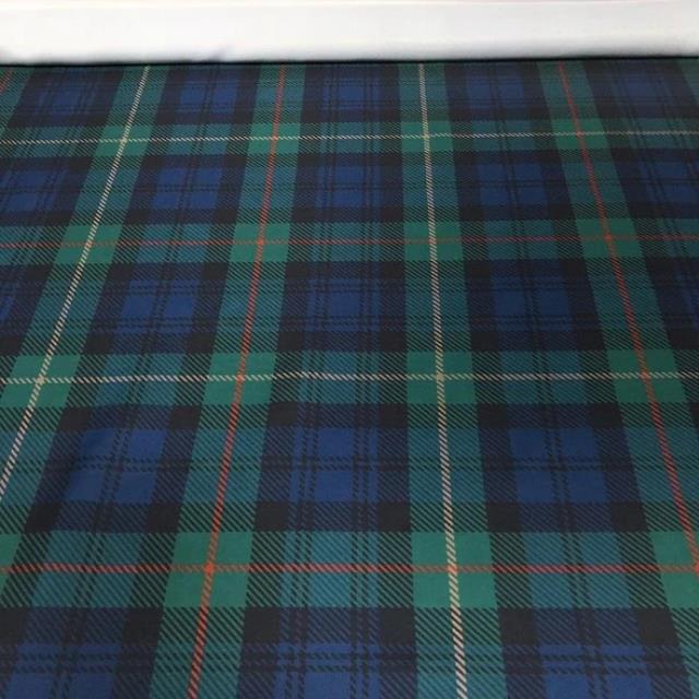 Rental store for Cloth, 58  x 120  Plaid Green Blue in Saskatoon SK
