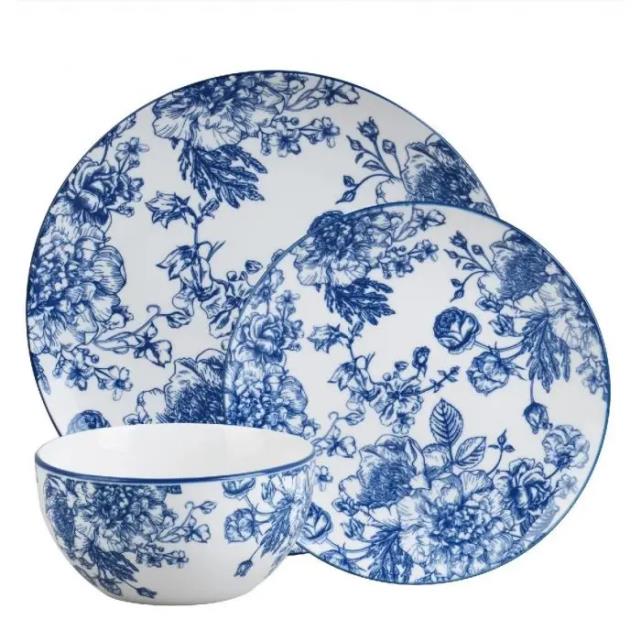 Rental store for Bowl, Floral Vintage 5.5  Blue in Saskatoon SK