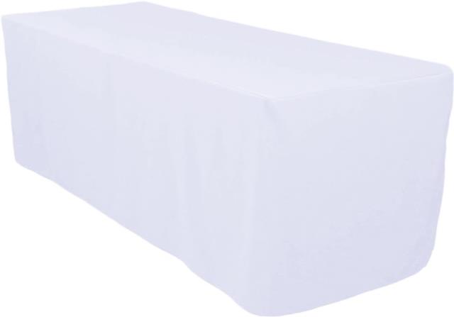 Rental store for Tablehug, 6  X 30  White Polyester in Saskatoon SK