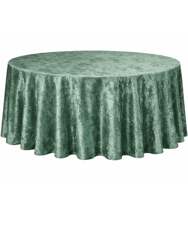 Rental store for Cloth, 120  Round Eucalyptus Velvet in Saskatoon SK