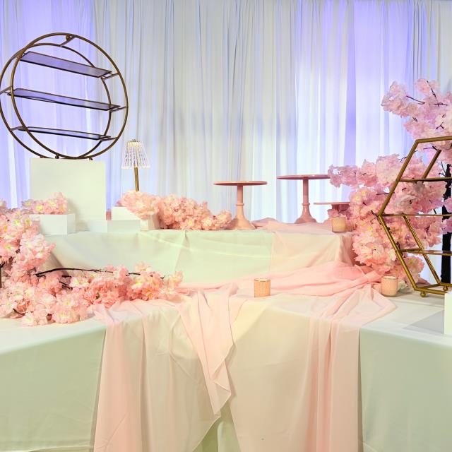 Rental store for Buffet Package, Pink in Saskatoon SK
