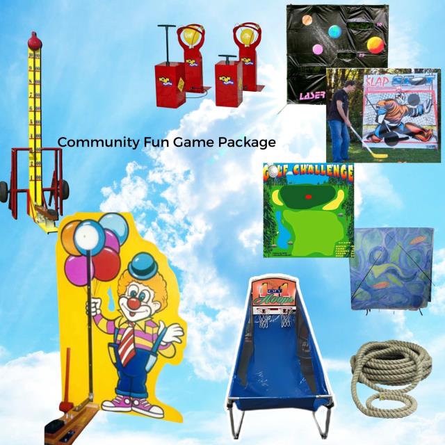 Rental store for Game Packages, Community Fun in Saskatoon SK