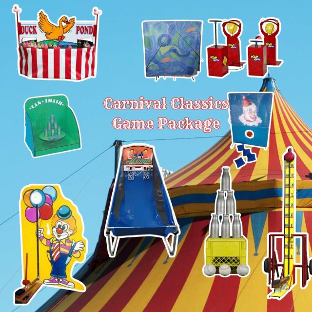 Rental store for Game Packages, Carnival Classics in Saskatoon SK