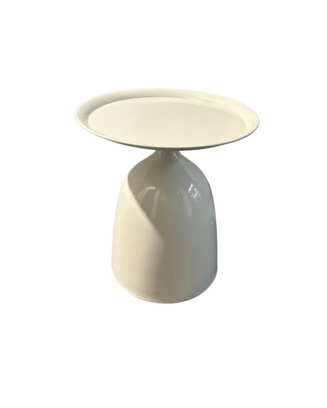 Rental store for Table, End Pedestal White 15 D x 15 H in Saskatoon SK