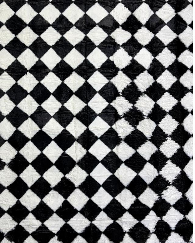 Rental store for Rug, Diamond Black White  8 W x 10 L in Saskatoon SK
