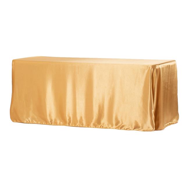 Rental store for Cloth, 90  X 156  Gold Satin in Saskatoon SK