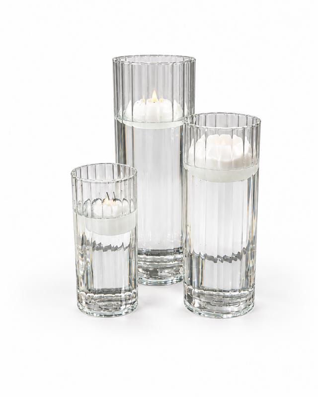 Rental store for Centerpiece, Ribbed Floating Candle in Saskatoon SK