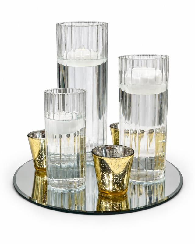 Rental store for Centerpiece, Ribbed Floating Mirror Voti in Saskatoon SK