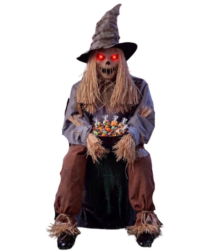 Rental store for Scarecrow, Sitting Animatronic 49 in Saskatoon SK
